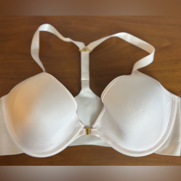 Like New ThirdLove Classic Racerback Bra Soft Pink Womens Size 36D Front Closure - Picture 4 of 5